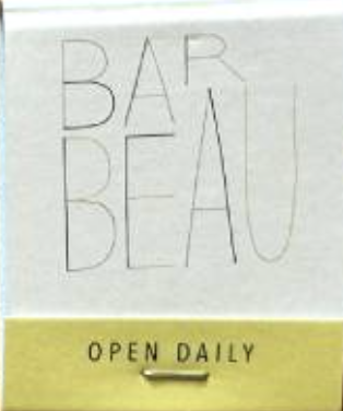 Storico Fresco matchbook